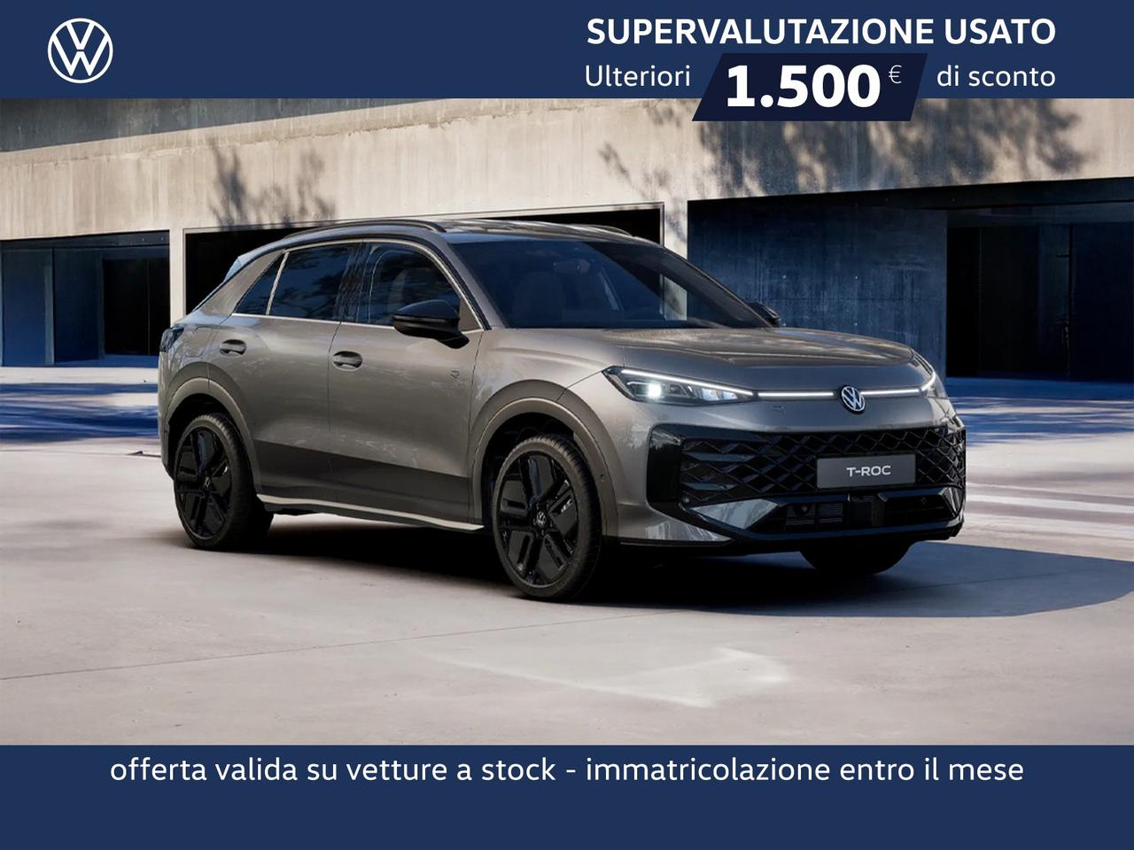 Volkswagen T-Roc 1.5 etsi r-line 150cv dsg