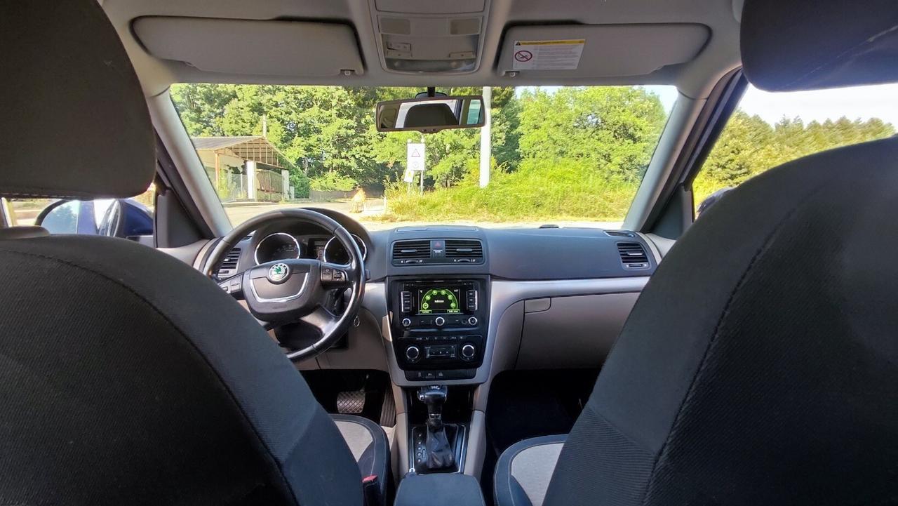 SKODA YETI 2.0 TDI DSG 4X4 140 CV ADVENTURE