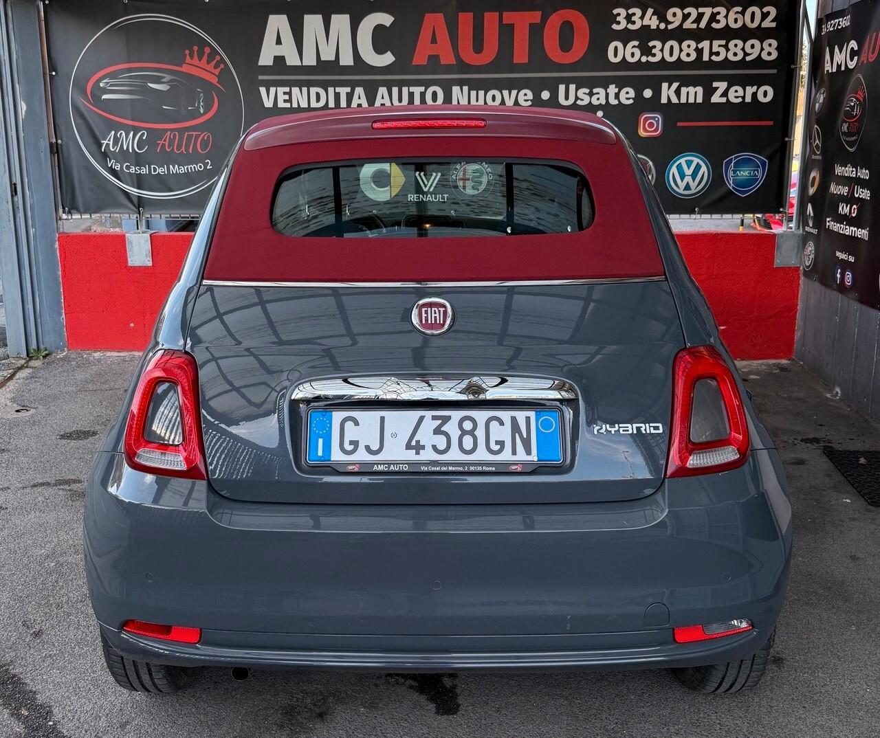 Fiat 500 CABRIO 1.0 Hybrid - FINANZIAMENTO ANCHE SENZA BUSTA PAGA