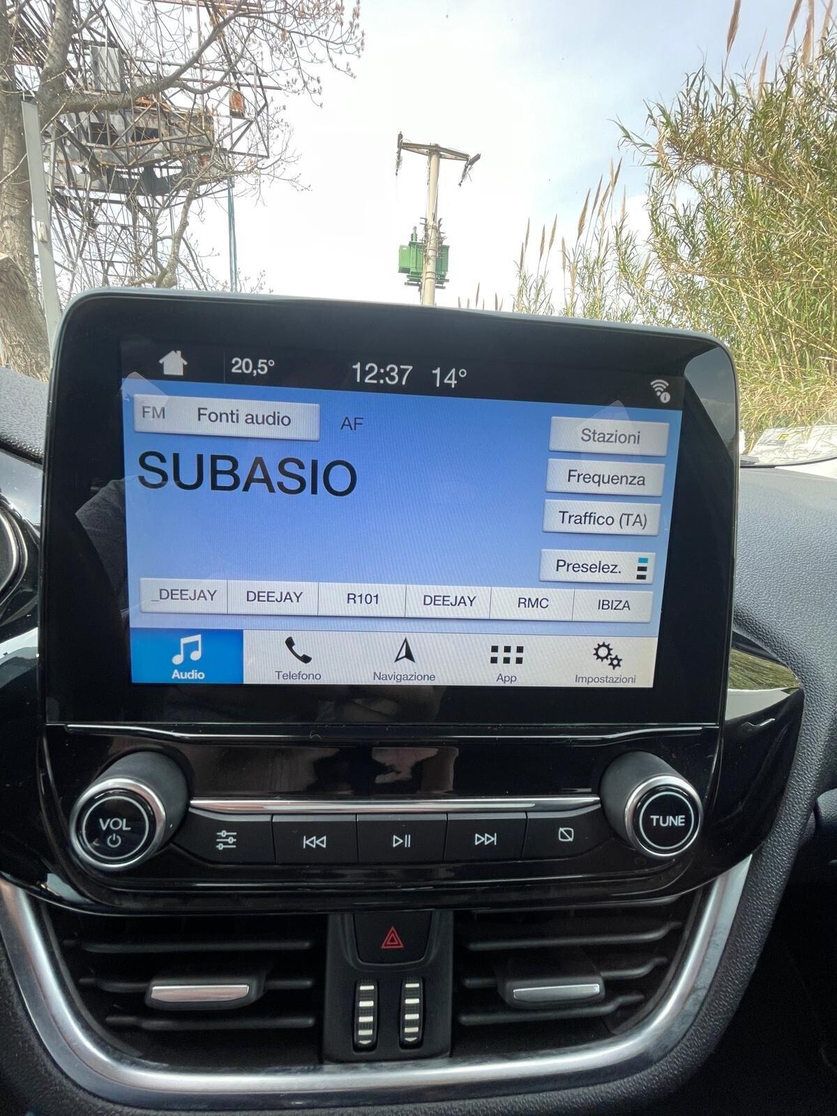 Ford Fiesta 1.5 TDCI 86cvTITANIUM CERCHI APPLE CAR PLAY LED MULTIFUNZIONE BLUETOOTH PDC ZEUS