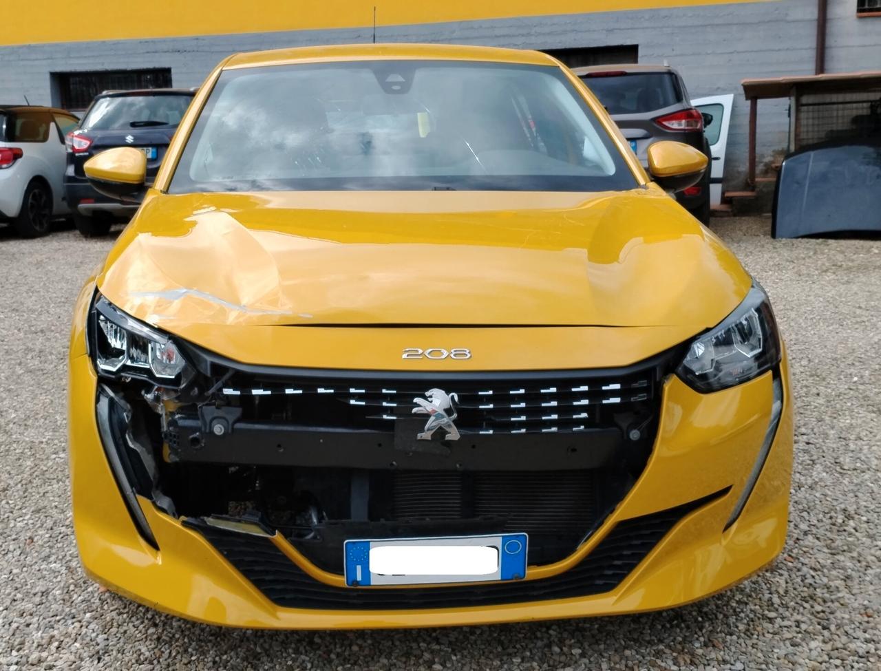 Peugeot 208 PureTech 75 Incidentata/Sinistrata