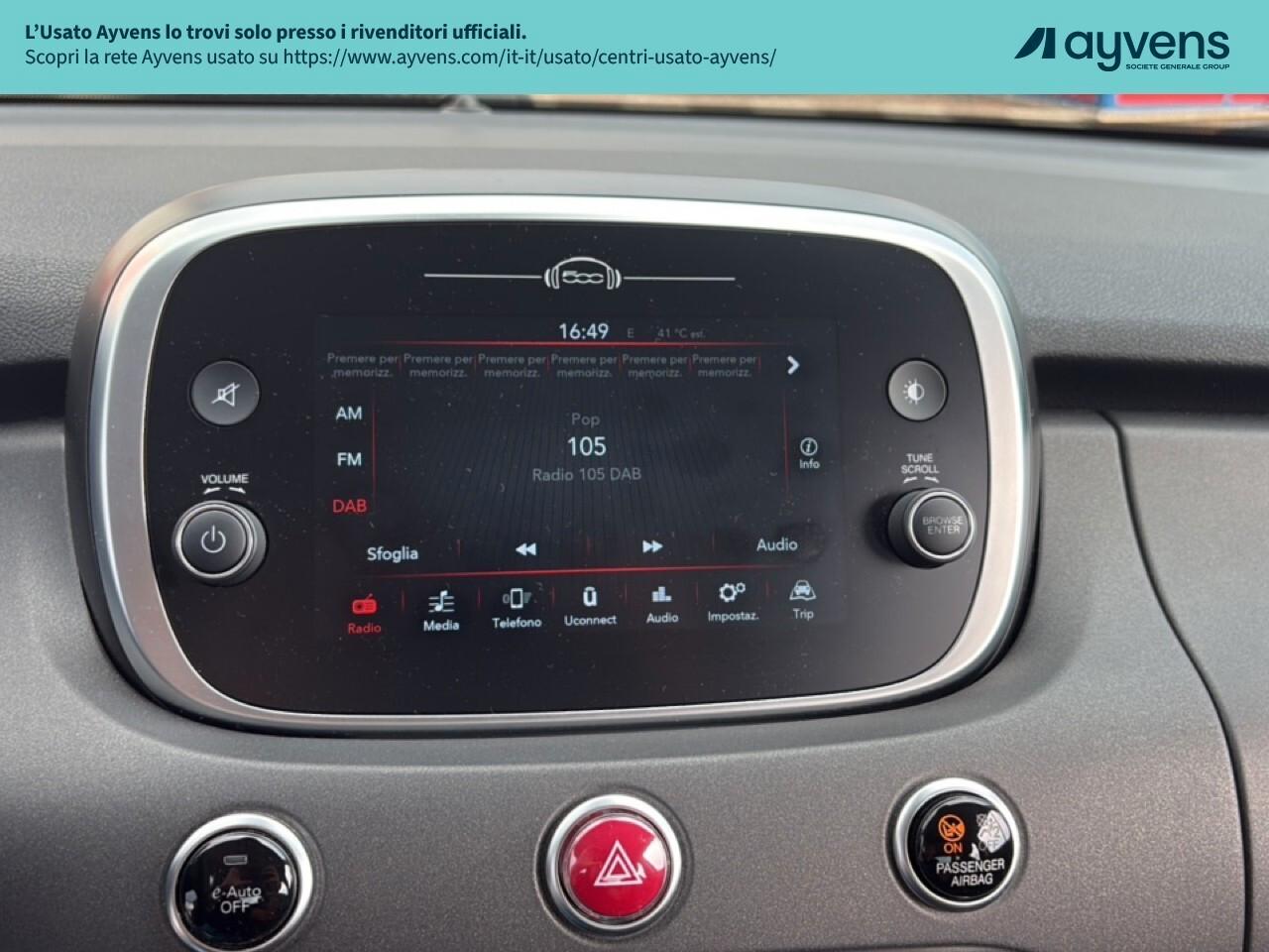 Fiat 500X 1.5 T4 Hybrid 130 CV DCT