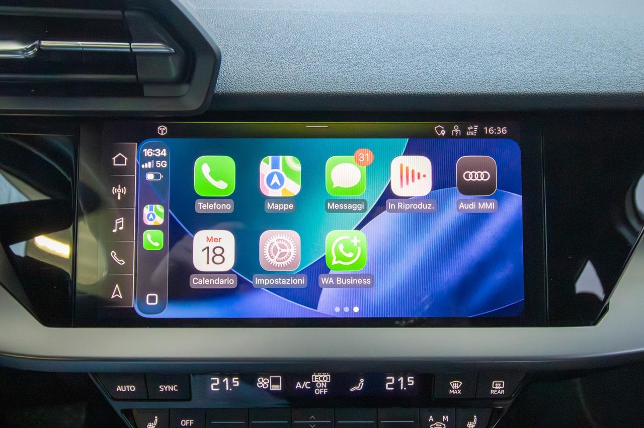 Audi A3 Sportback 35 1.5 Tfsi 150cv S-tronic