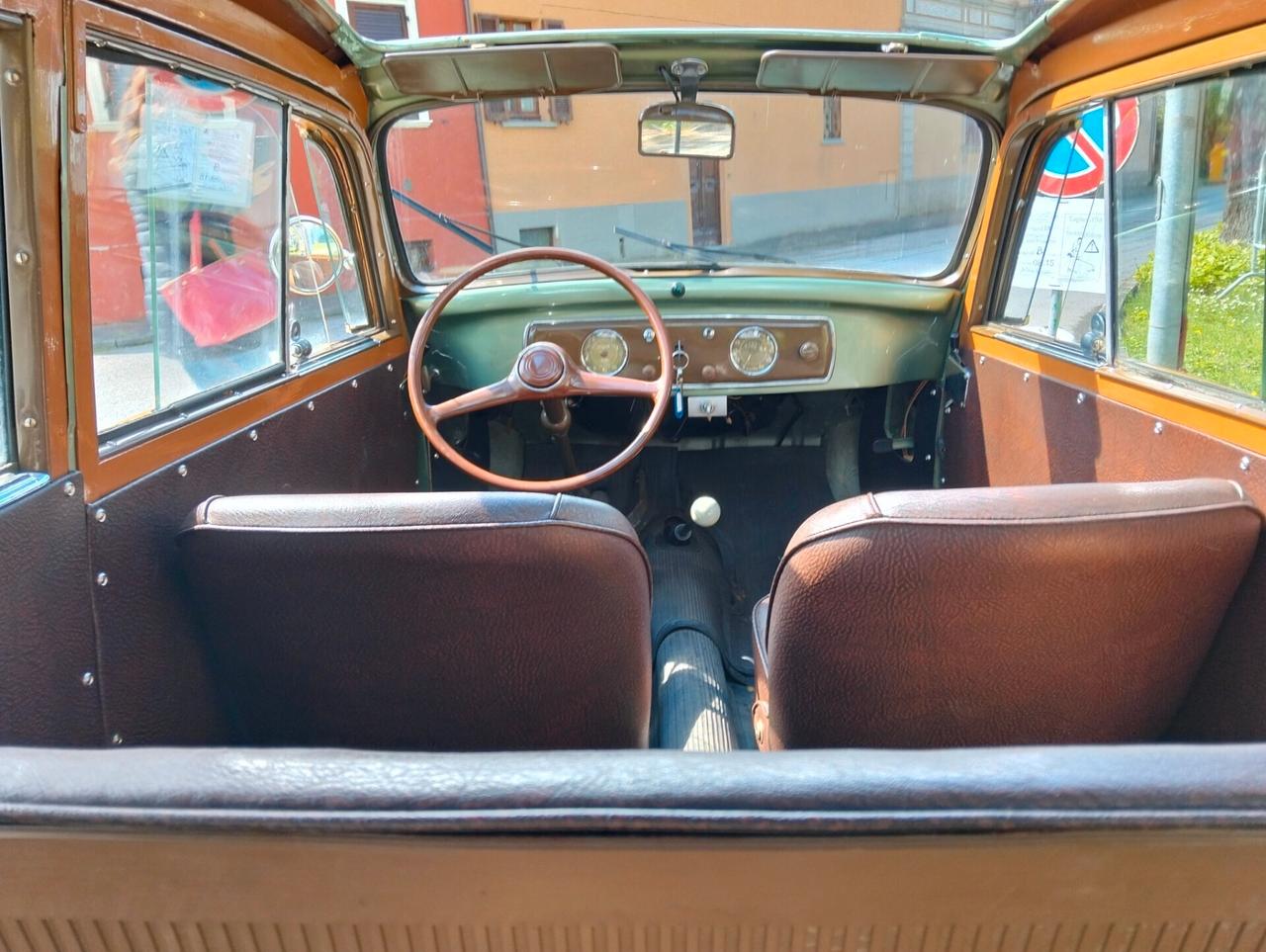 FIAT 500C GIARDINETTA LEGNO