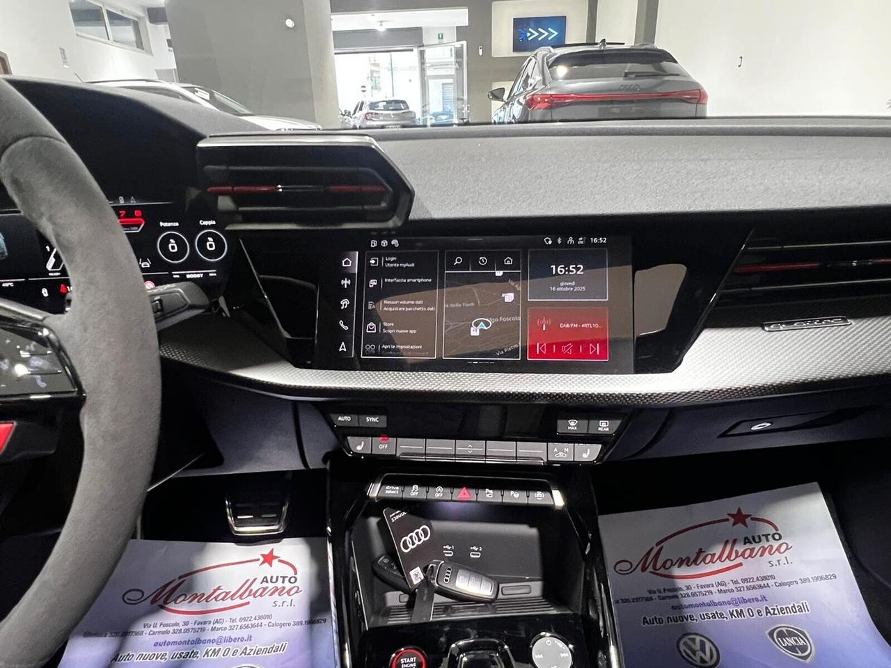 Audi RS3 SPORTBACK MY2025