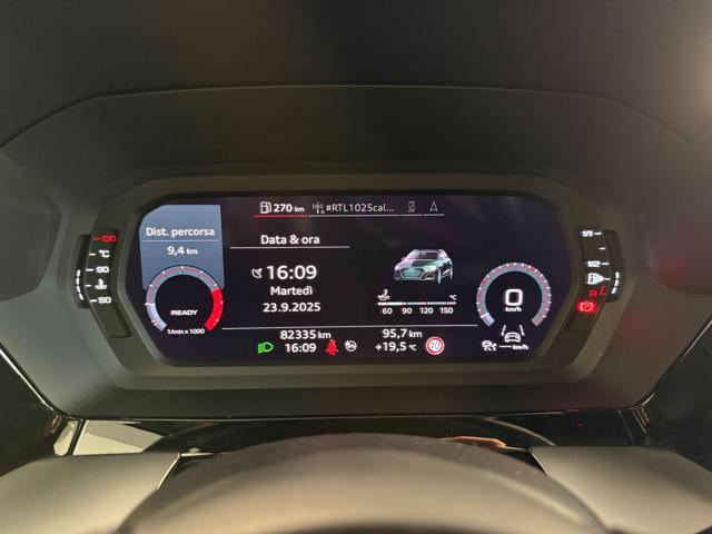 AUDI A3 Sportback 30 TFSI S line edition/STORICO TAGLIANDI