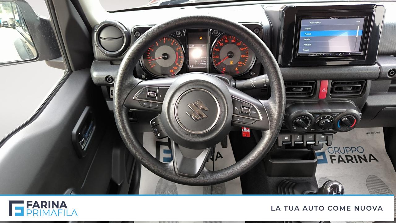 SUZUKI Jimny IV 2018 - Jimny 1.5 Easy Pro 4wd allgrip