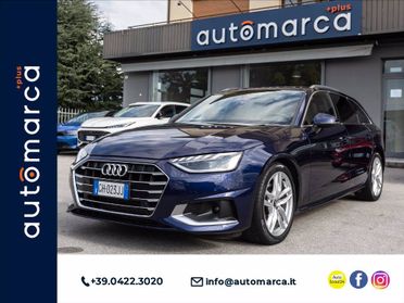 AUDI A4 Avant 35 2.0 tfsi mhev Business Advanced 150cv s-tronic del 2019