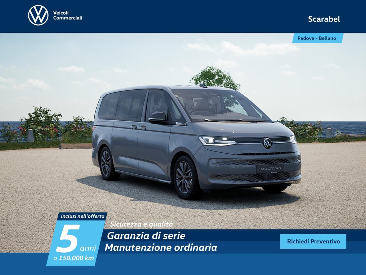 Volkswagen T7 Multivan lungo 2.0 tdi life 150cv dsg 7p.ti
