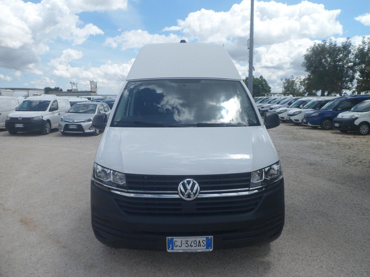 Volkswagen transporter furgone maxi tetto alto
