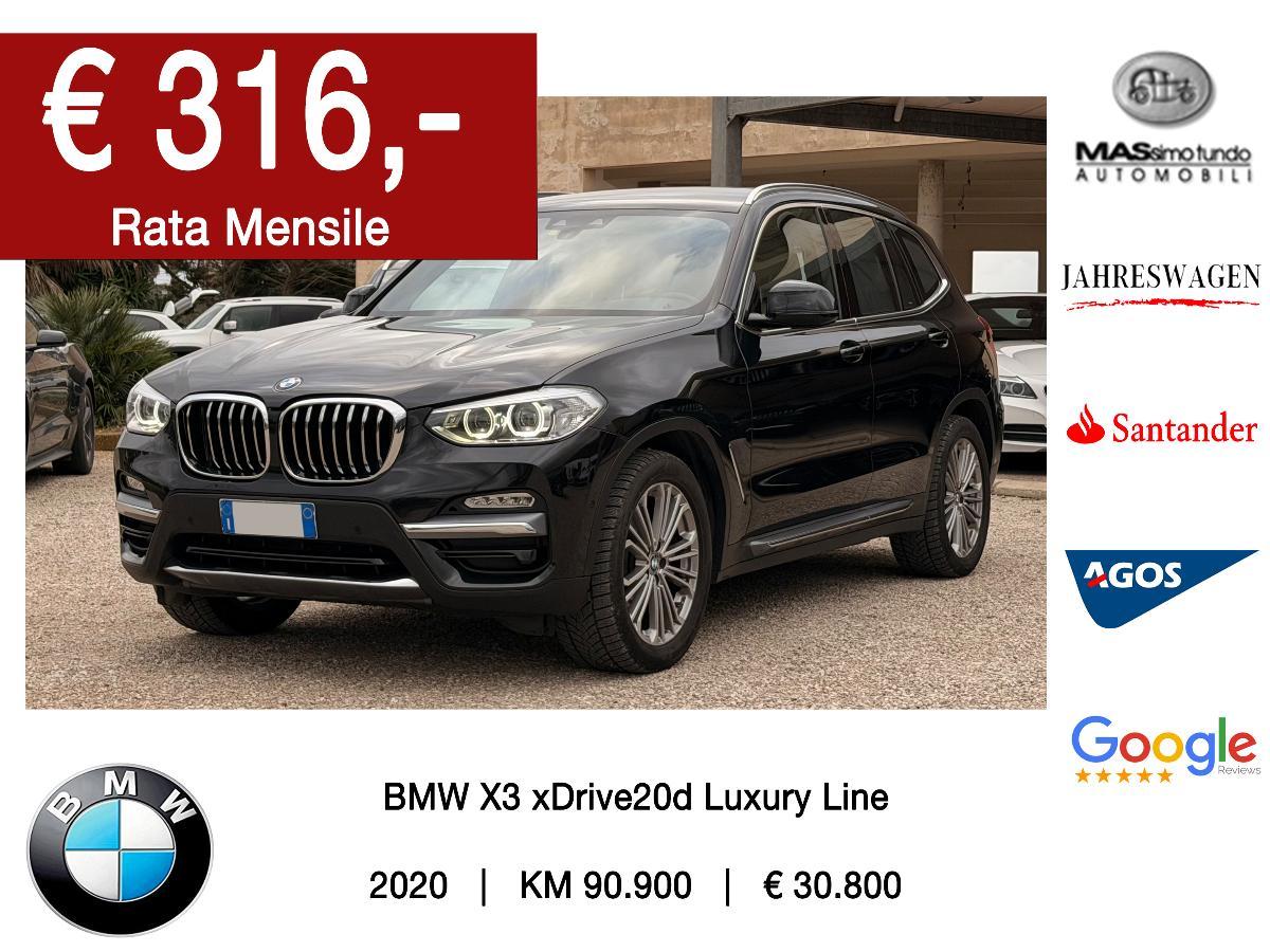 BMW X3 xDrive20d Luxury Line
