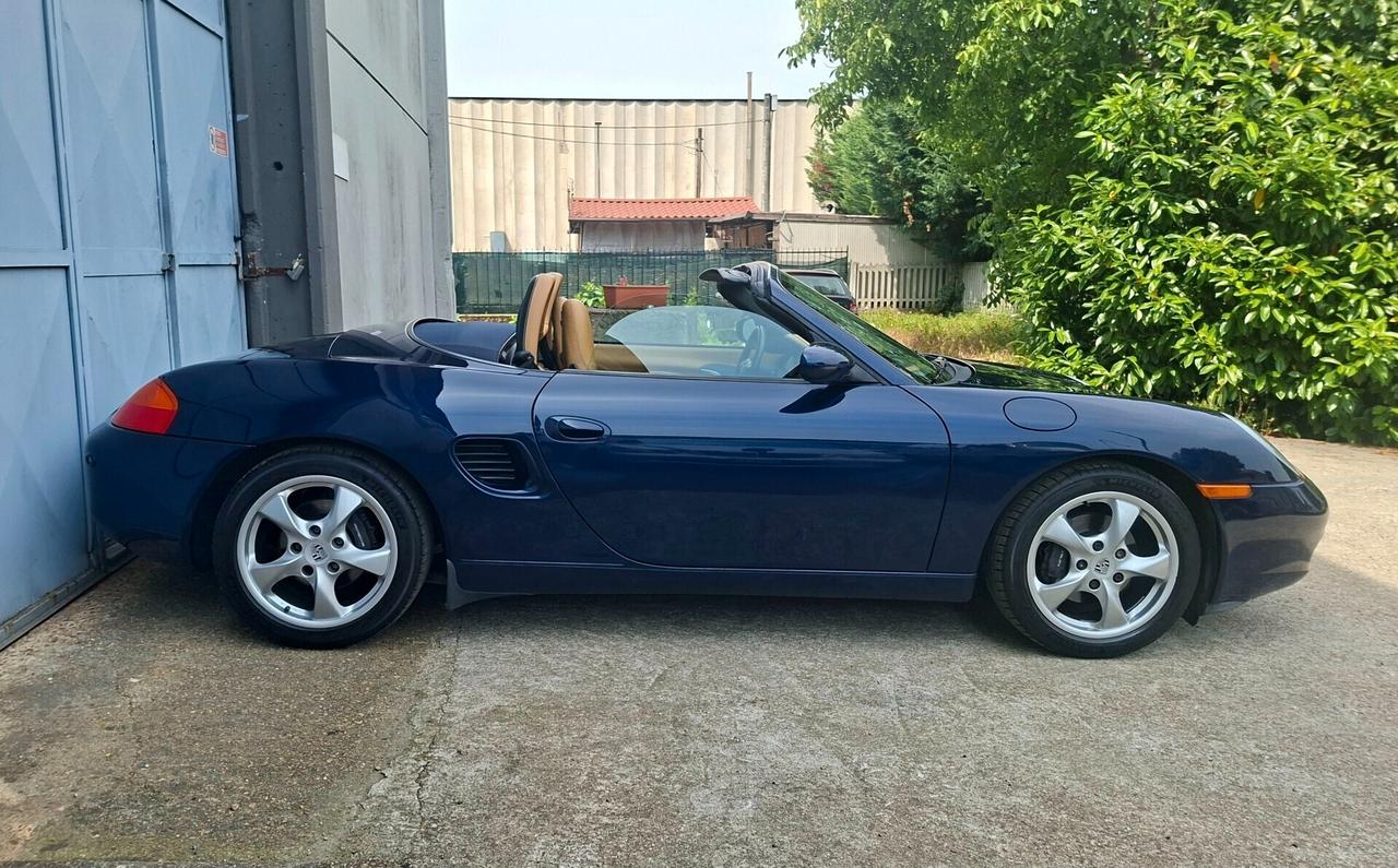Porsche Boxster 986 2.7 220 cv *BLU/BEIGE*HARD TOP*