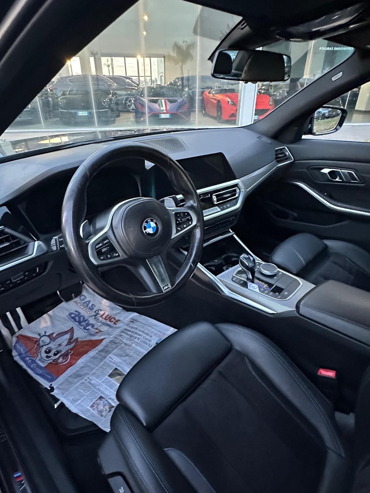 BMW 320 d Msport auto possibilità noleggio no scoring