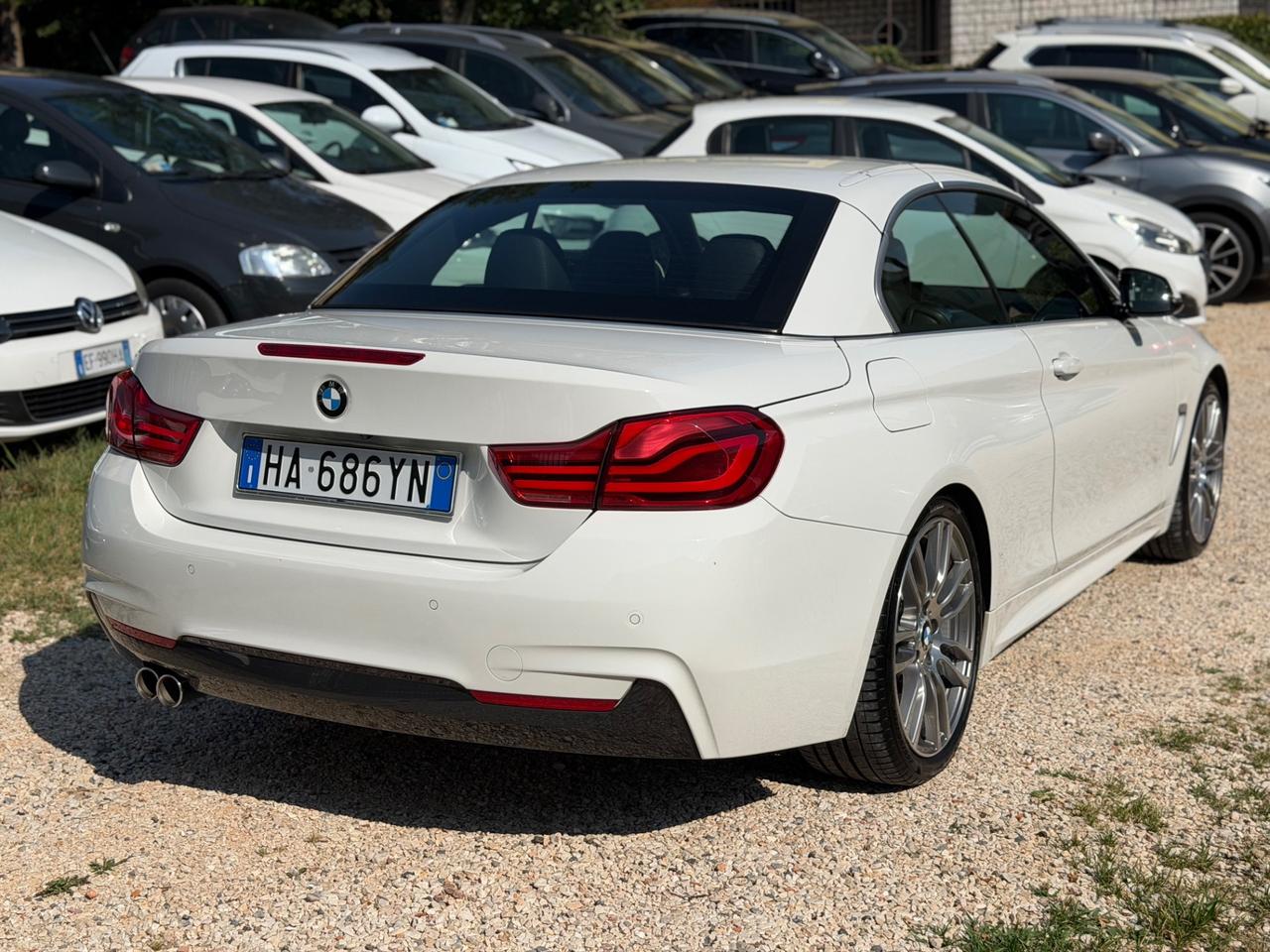 Bmw 420d EU6B MSPORT CABRIO PELLE NAVIPRO KMCERT GARANZ