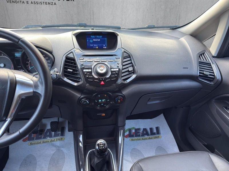 Ford EcoSport Ecosport 5p 1.5 TDCi 95cv Titanium Gancio Traino