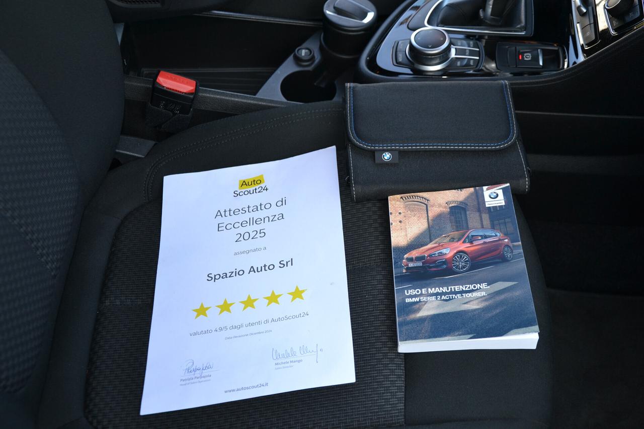 BMW 216 D ACTIVE TOURER AUT.+FULL LED+NAVI+PDC+CRUISE+CERCHI