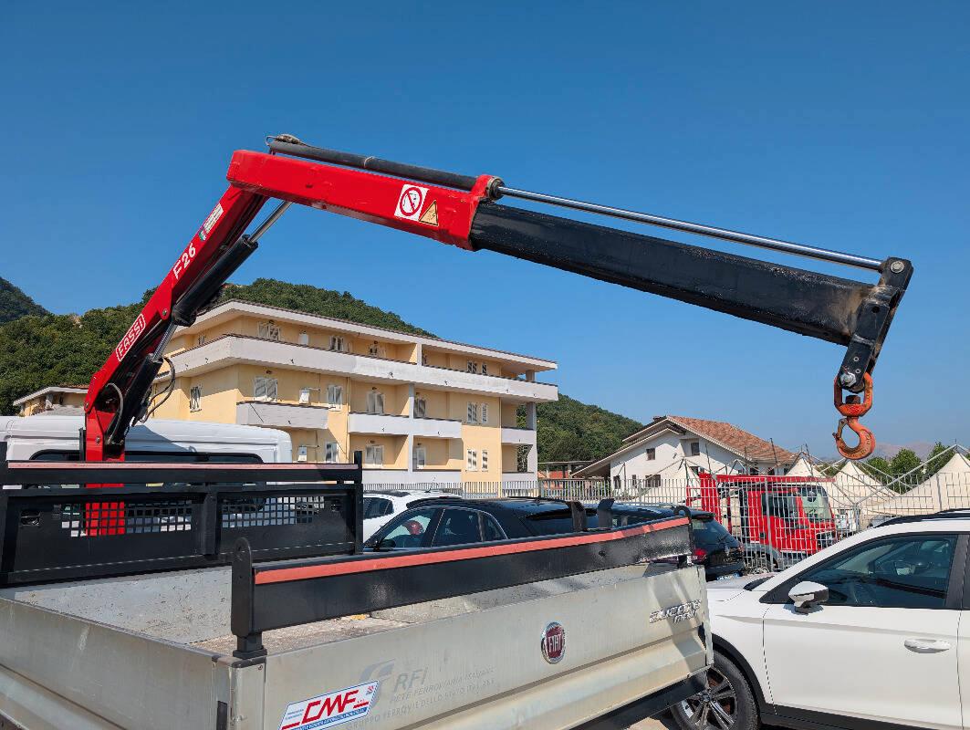 FIAT Ducato Maxi 35 X 2.3 mjt 130cv DOPPIA CABINA! GRU FASSI!