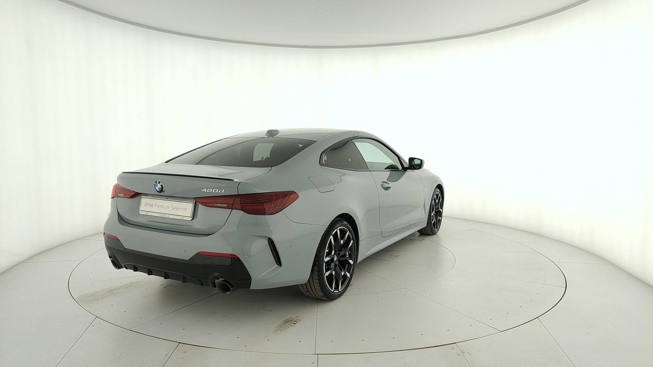 BMW Serie 4 G22 LCI 2024 Coupe - 420d Coupe mhev 48V xdrive MSport Pro auto