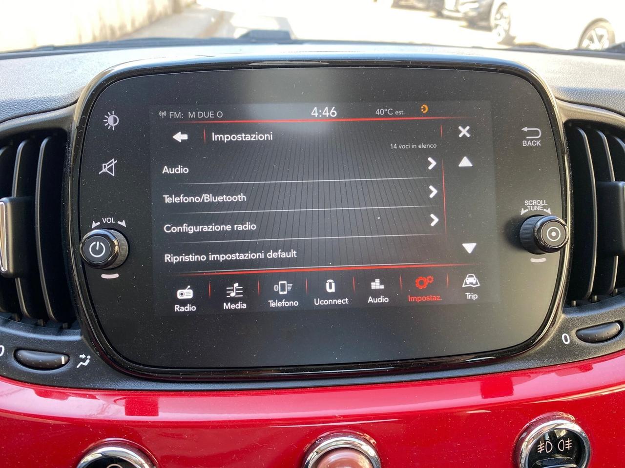 FIAT 500 LOUNGE 1.3 MJT 95CV CARPLAY TETTO 2016