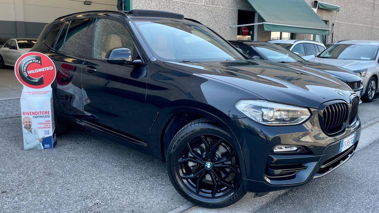 BMW X3 XDRIVE20D 2.0 BUSINESS ADVANTAGE 190CV - FULL LED, PELLE, TETTO