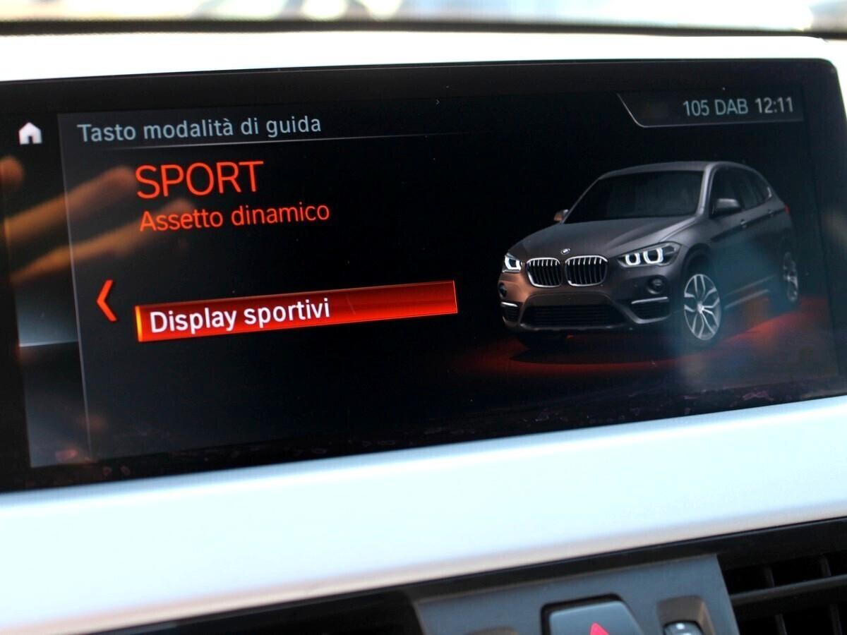 Bmw X1 sdrive20i 178Cv Aut Pelle Nav LED UNIPRO