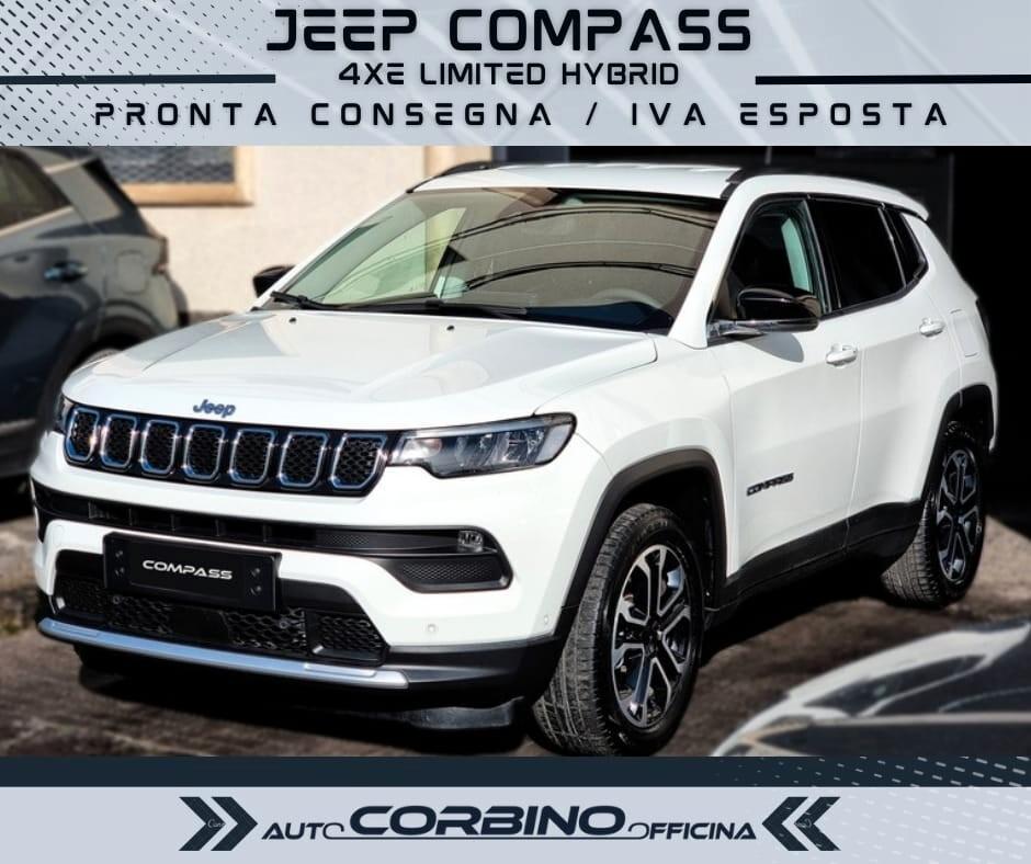 Jeep Compass 1.3 Turbo T4 190 CV PHEV AT6 4xe Limited