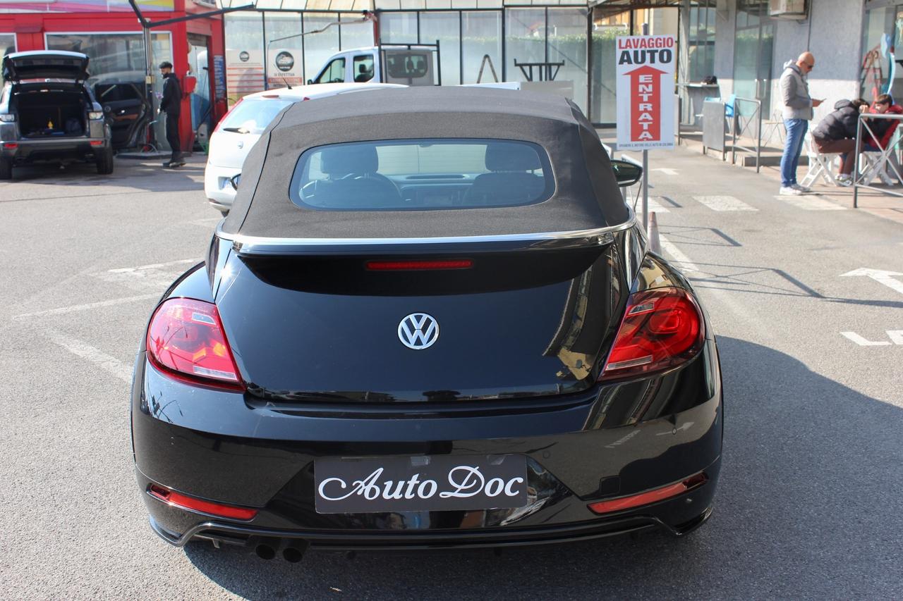 Volkswagen Maggiolino Cabrio 1.4 TSI Sport R-LINE NAVY SENSORI SEDILI RISCALDABILI