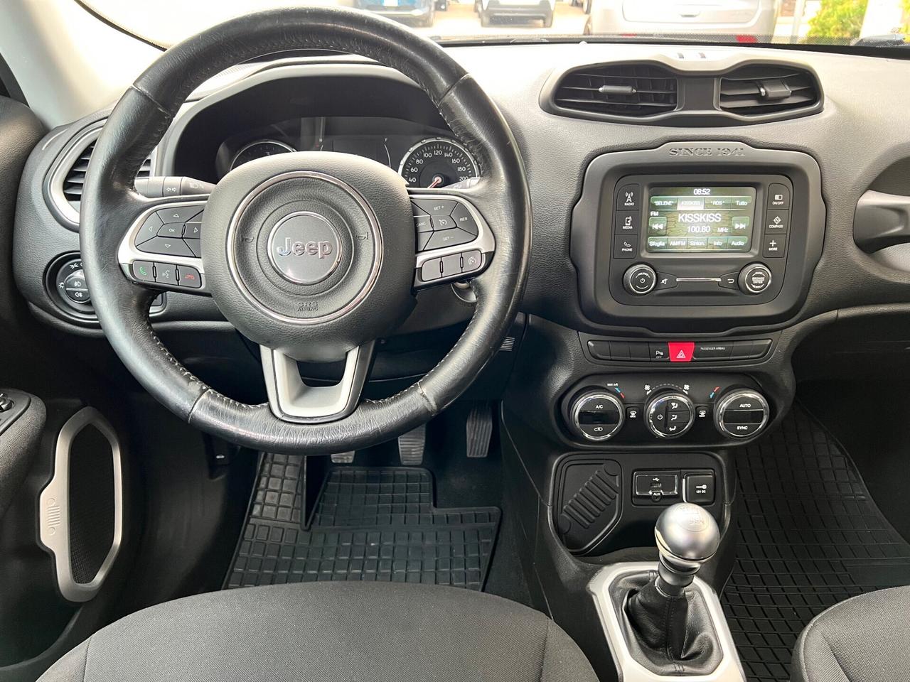 Jeep Renegade 1.6 mjt fwd 120cv LONGITUDE PDC/TEL17; PERFETTA