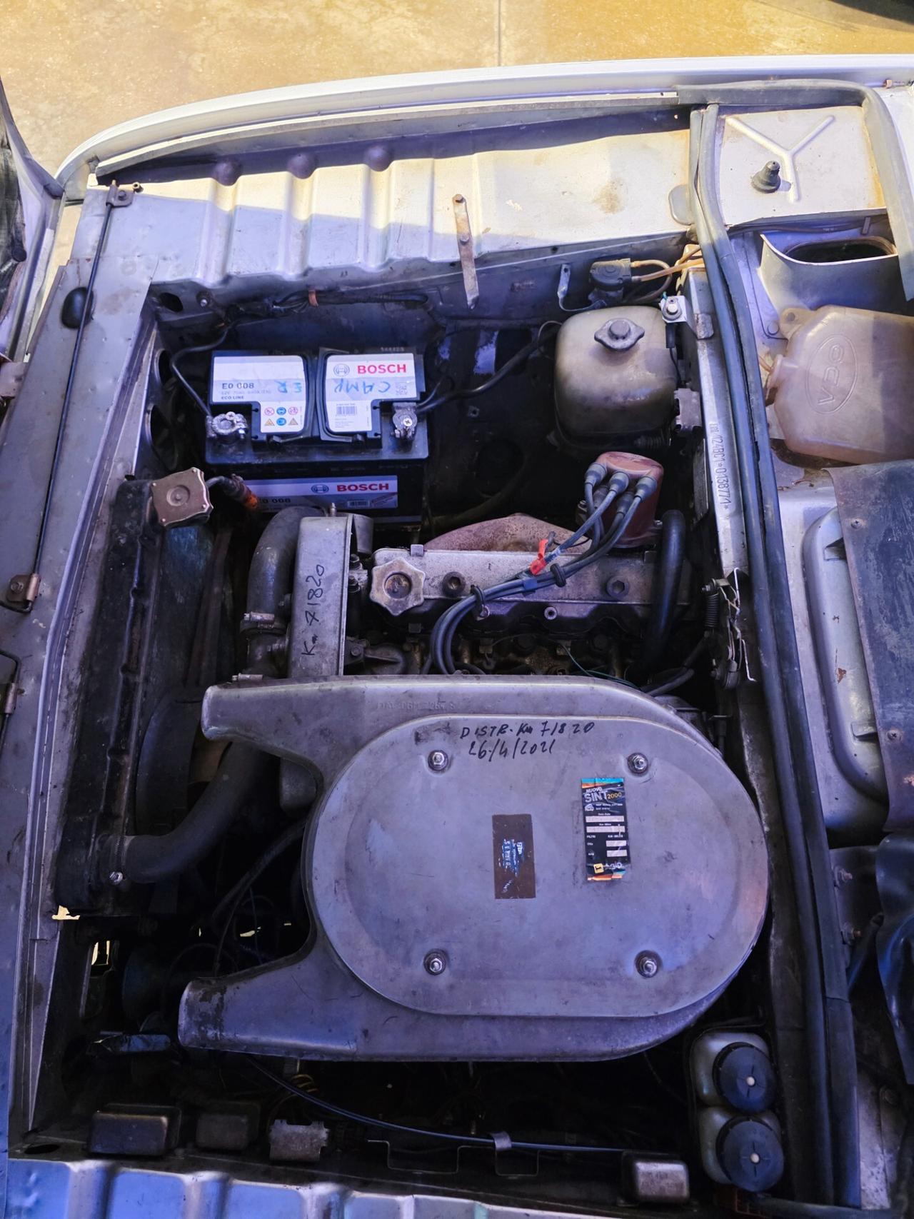 Fiat 124 Coupe 1.6 coupe' targhe originali
