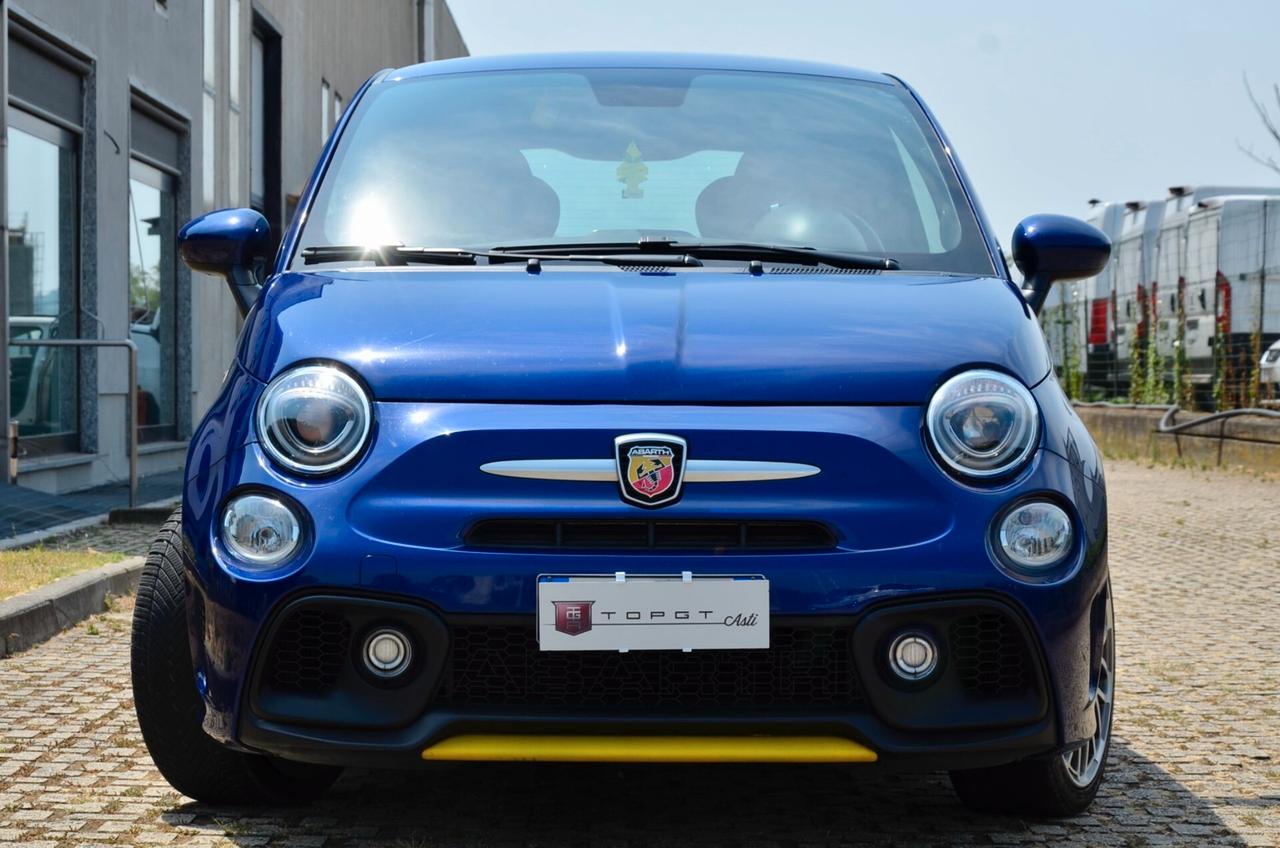 ABARTH 595 1.4 T-JET 145cv MANUALE, UFF ITALIANA, EURO 6D, BLU PODIO, LUCI AMBIENTE, 17", PERMUTE