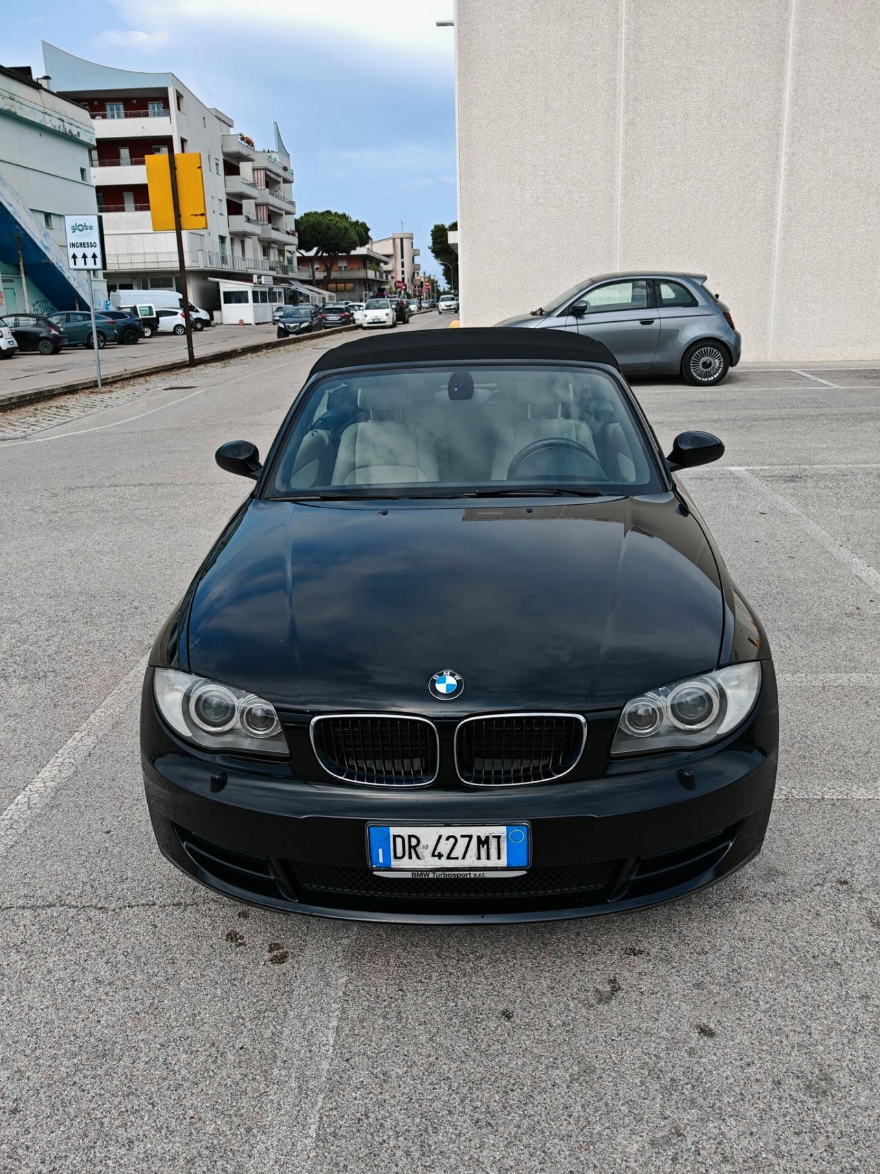 Bmw 120 120D CABRIO UNI PROP MAI INCIDENTATA.