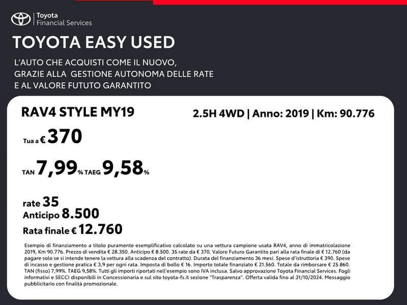 Toyota RAV4 2.5 HV (222CV) E-CVT AWD-i Style