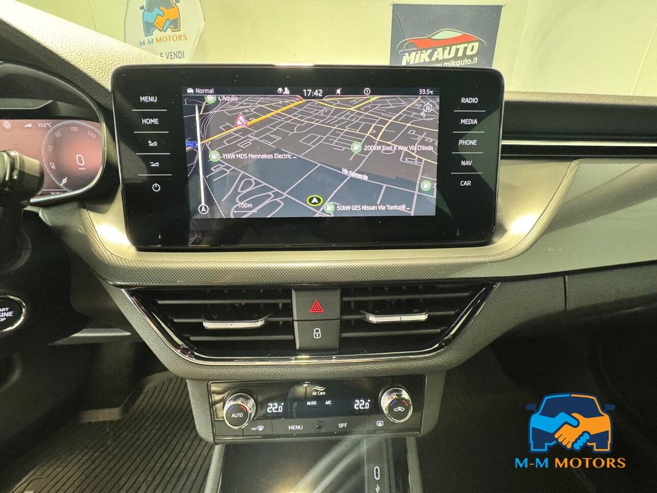 Skoda Kamiq 1.0 tsi Style 110cv dsg UNICOPRO, GANCIO TRAINO ELETTRICO, GARANZIA UFFICIALE SKODA