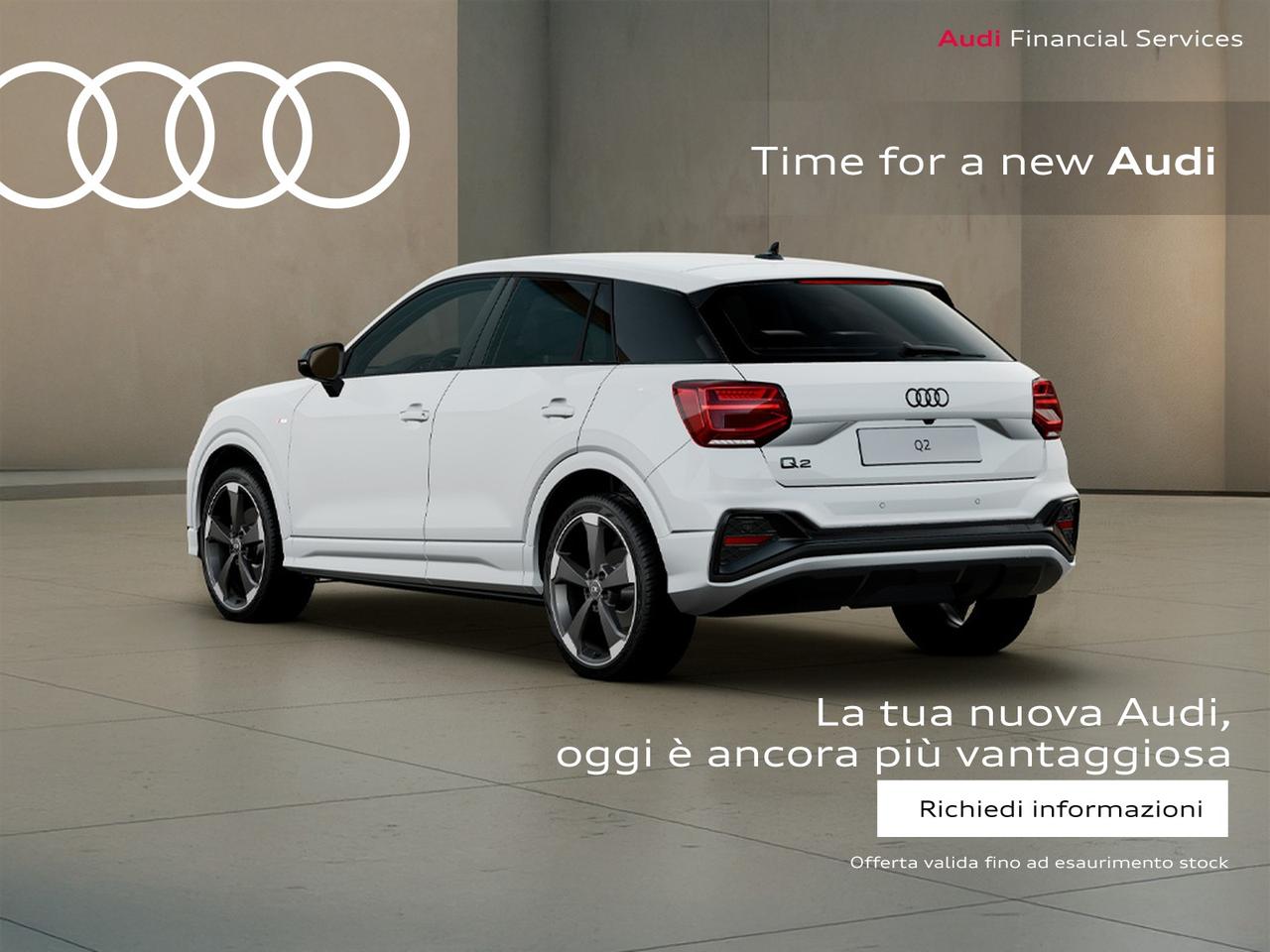 Audi Q2 35 1.5 tfsi identity black s-tronic