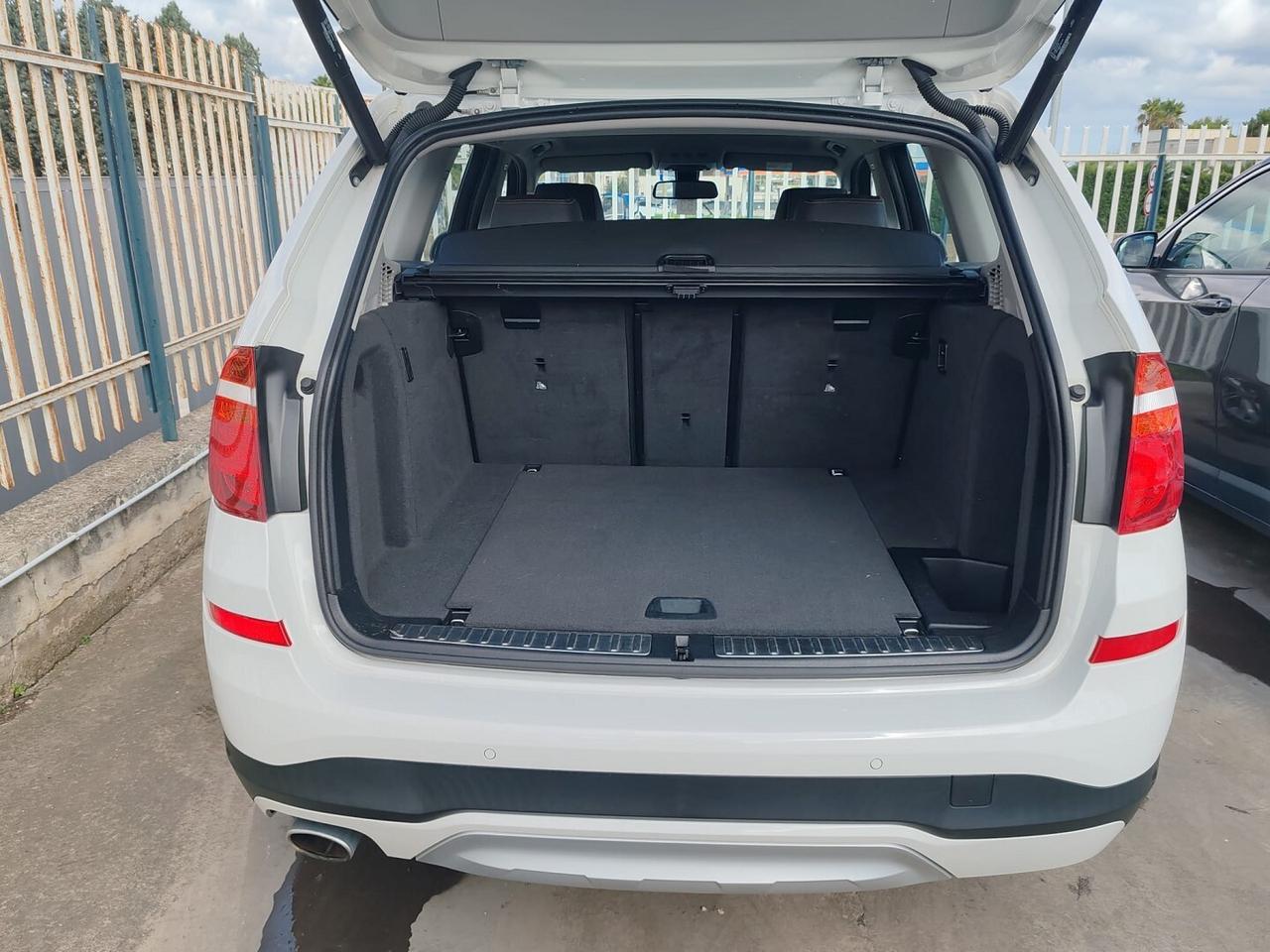 BMW X3 XDRIVE 20d XLINE BIANCO PERLA METALIZZATO