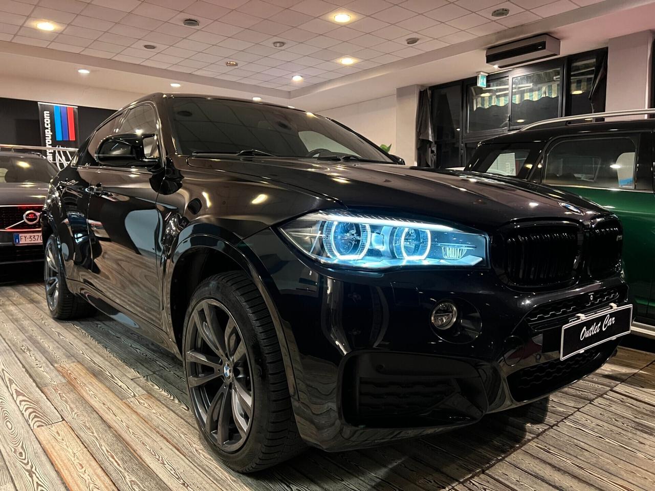 BMW X6 pacchetto Msport completo / tagliandi ufficiali