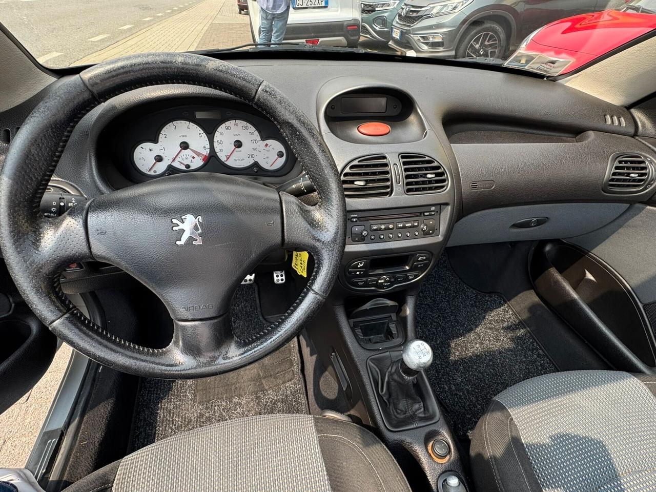 PEUGEOT 206 1.6cc 109CV CABRIO