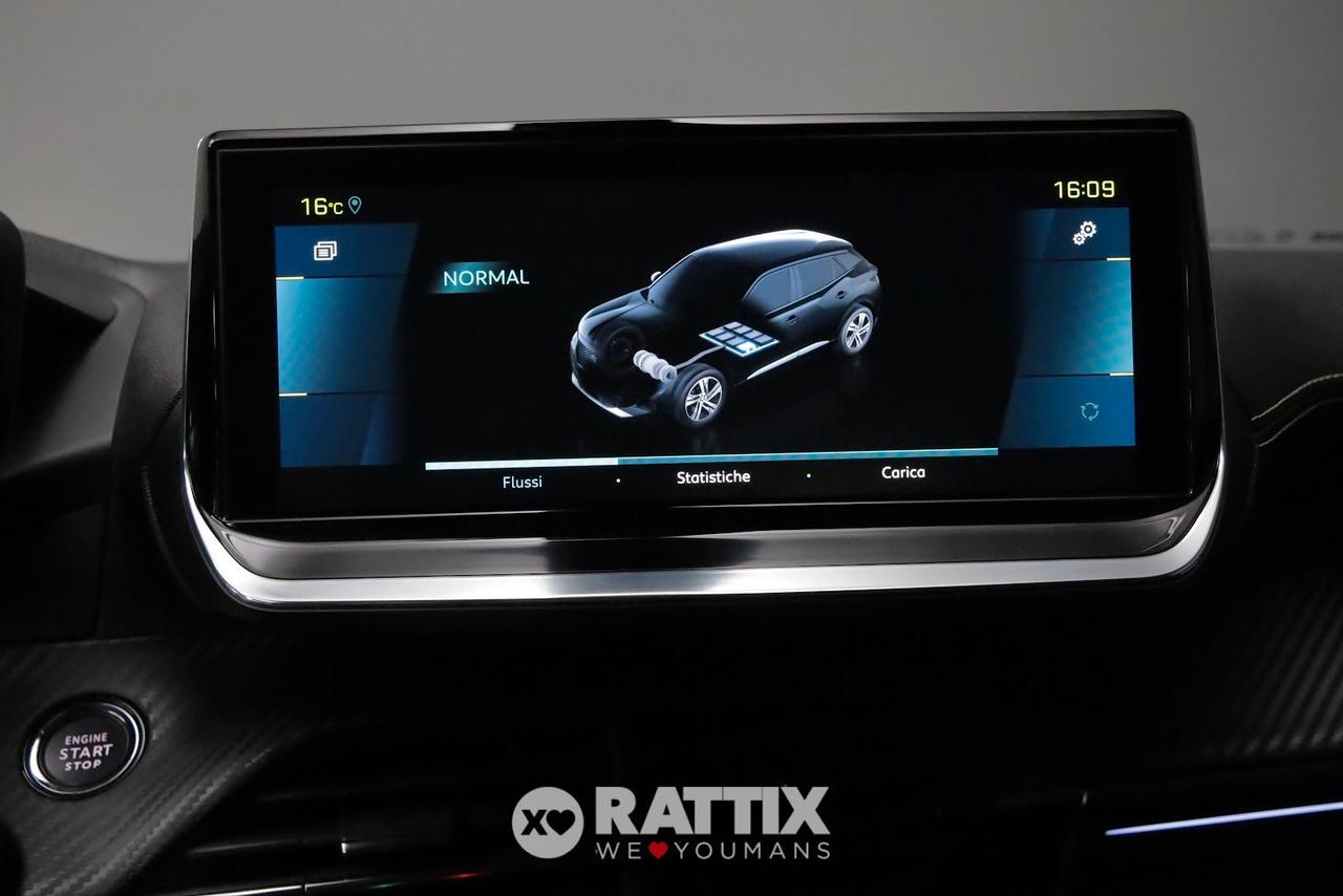 Peugeot e-2008 motore elettrico 100kW GT