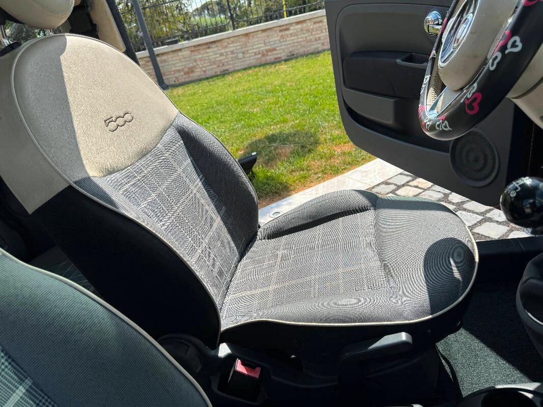 Fiat 500 1.2 Lounge 69cv OK NEOP. UNIPRO