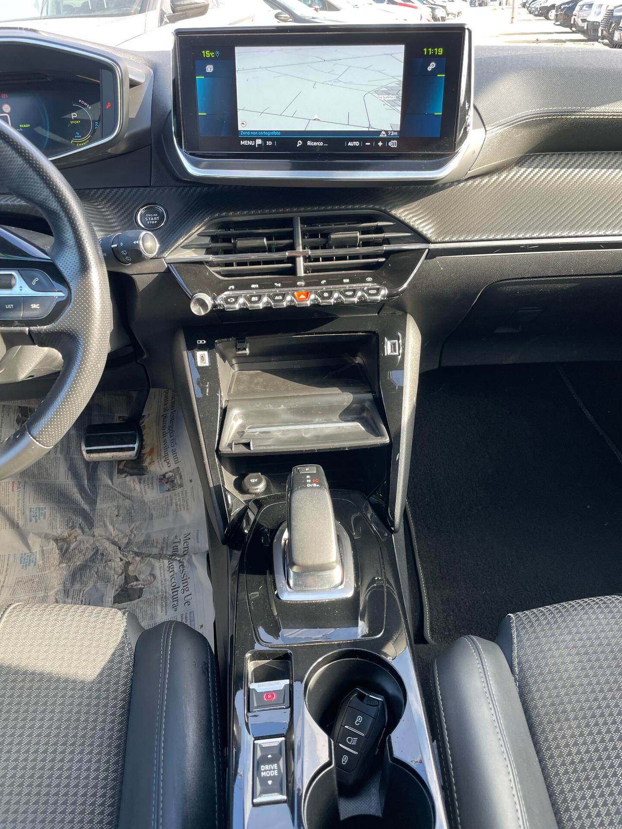 Peugeot 208 motore elettrico 136 CV 5 porte GT Line