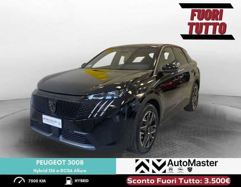Peugeot 3008 3008 Hybrid 136 e-DCS6 Allure