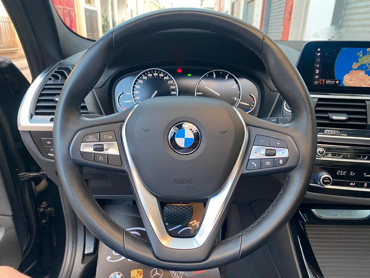 BMW X3 20D X-DRIVE X-LINE MHEV 48V 190CV TETTO PELLE CAM ANNO 2021