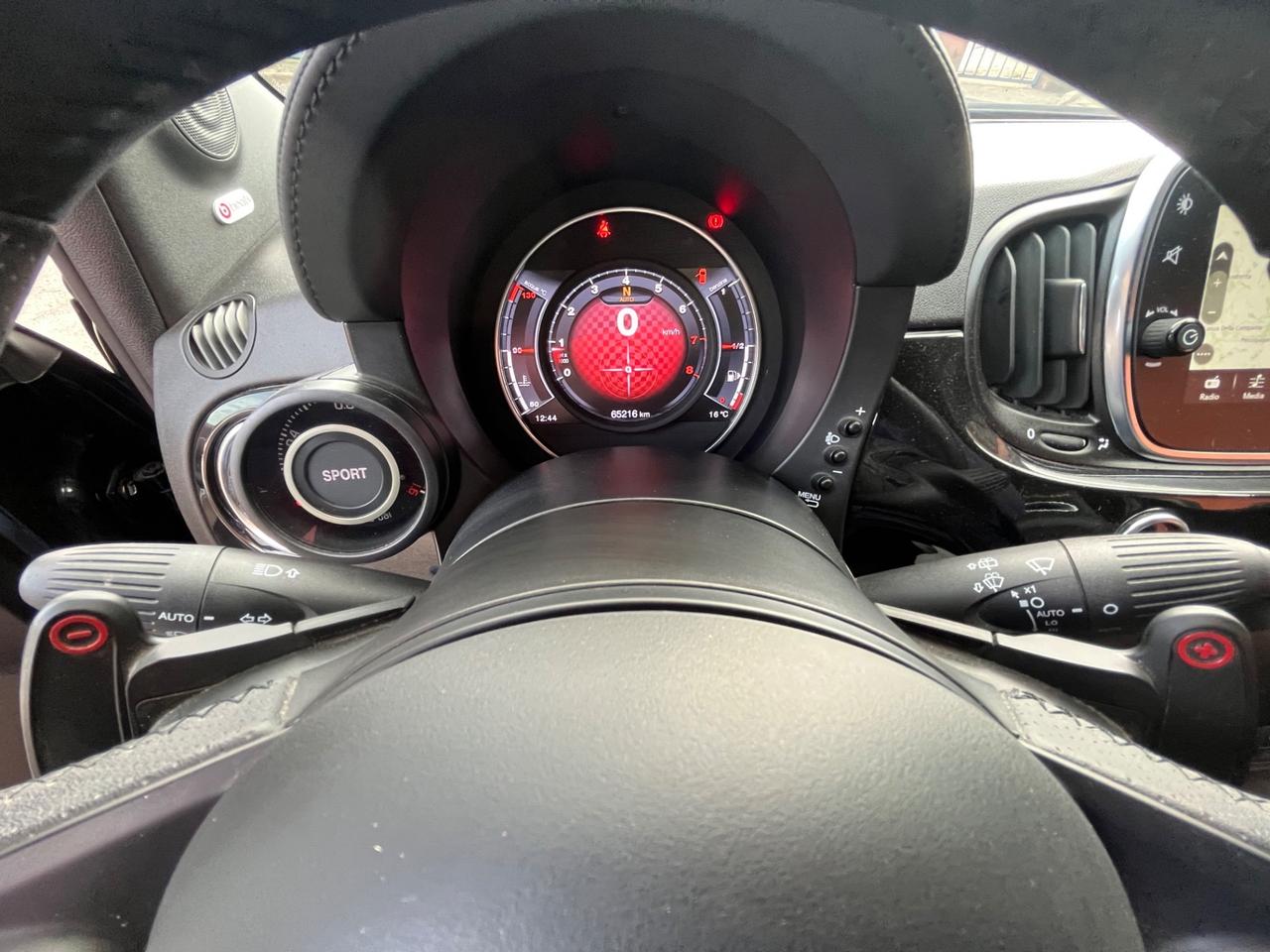 Abarth 595 1.4 T-Jet 165 CV Scorpioneoro-km65000-