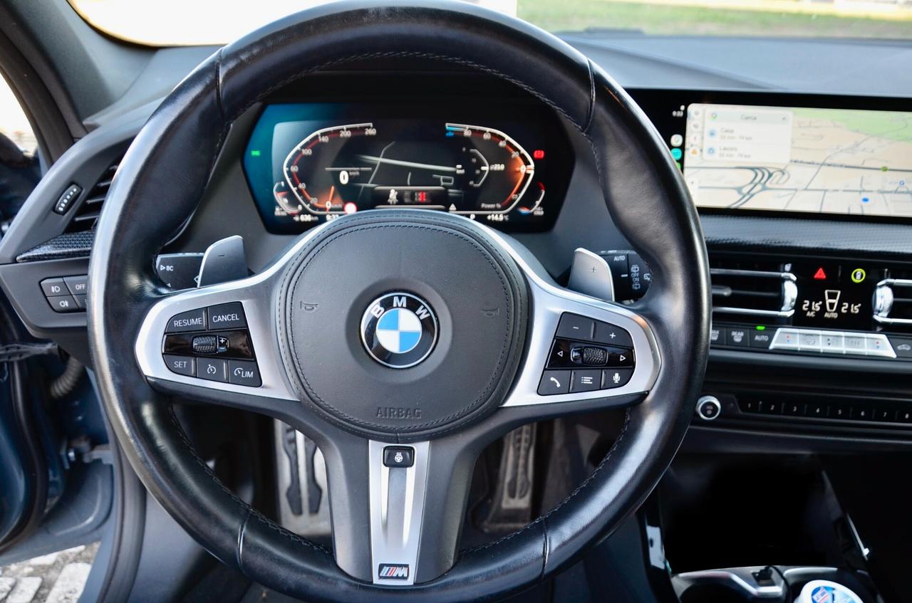 BMW 120d MSPORT 190cv AUTO, EURO 6D, SERVICE BMW, EURO 6D, FULL LED, 18", NAVI, APPLE ANDROID, PERMUTE