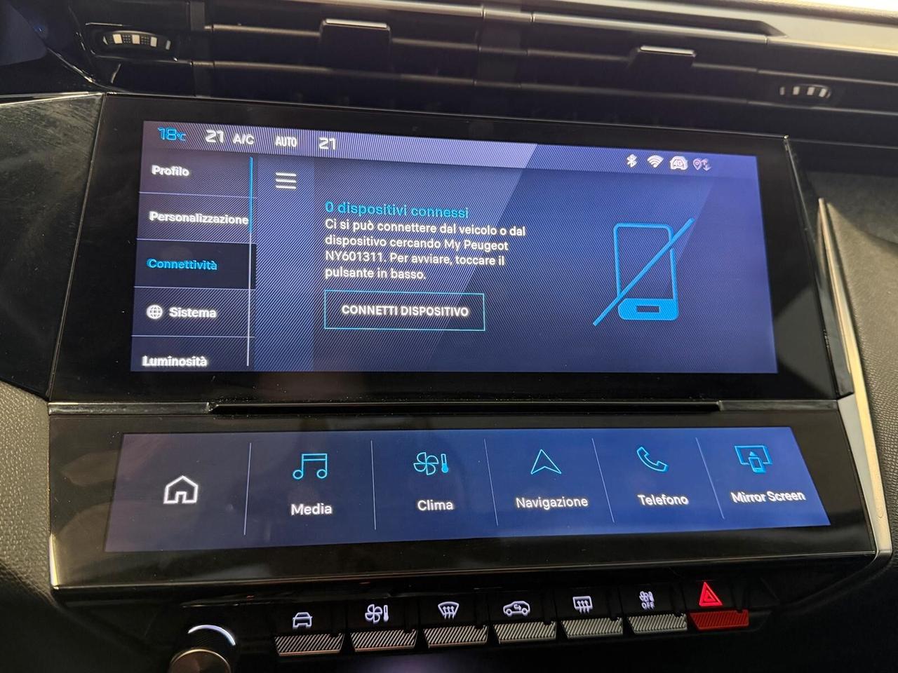 PEUGEOT 308 S.W. ALLURE 1.5 EAT8 130CV PELLE NAVI OK NEOPATENTATI ANNO 2023