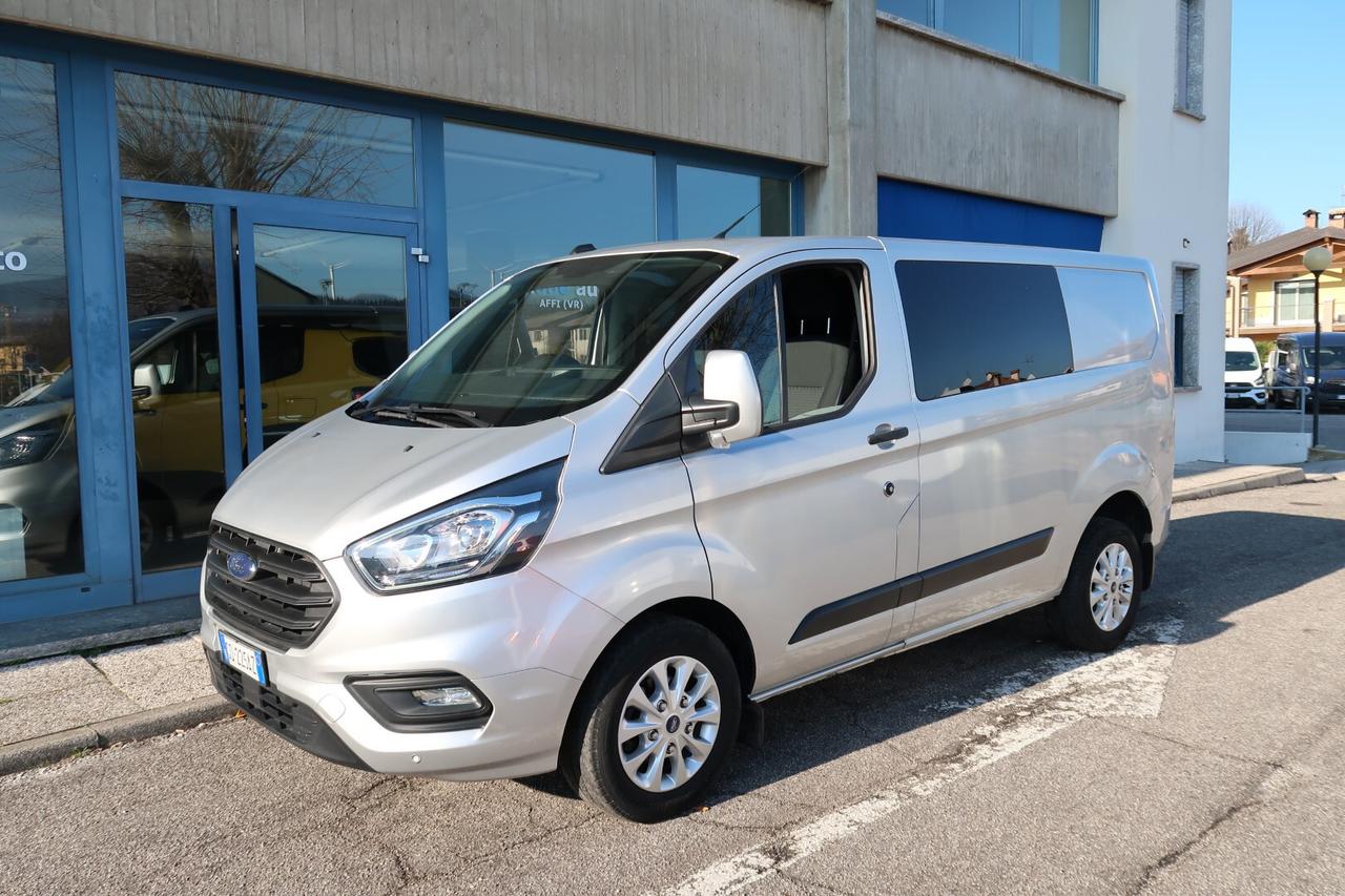 Ford Transit Custom 2.0 EcoBlue Hybrid 130 DC 6 posti Furg. Trend