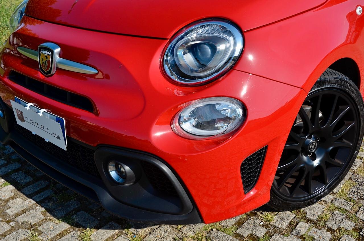 ABARTH F595 1.4 T-JET 165cv, UNICOPROPRIETARIO, SERVICE ABARTH, EURO 6D, ROSSO OFFICINA, RECORD MONZA, APPLE ANDROID, PERMUTE