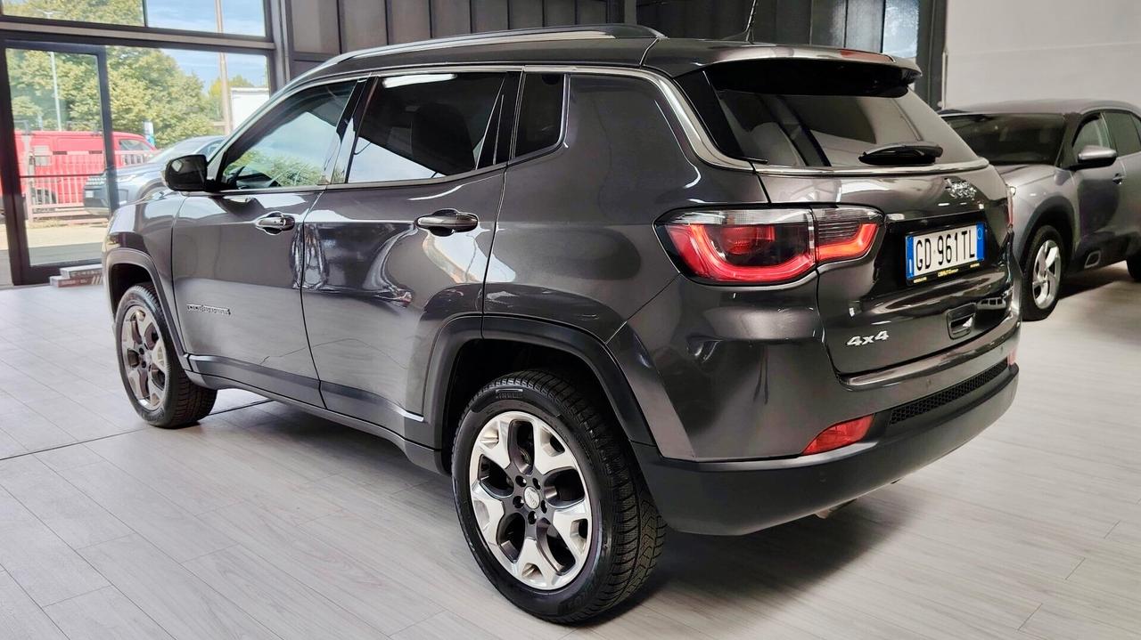 JEEP COMPASS 2.0 MULTIJET 4WD LIMITED 140CV - FULL LED, PELLE, NEOPATENTATI