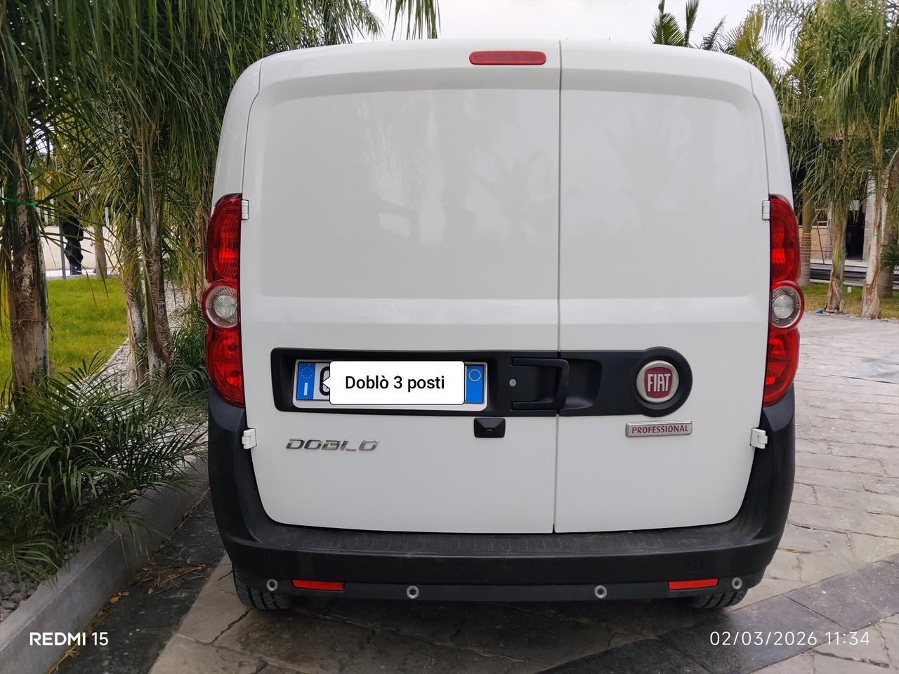 Fiat Doblo Doblò 1.6 MJT 120CV 3 posti , retrocamera