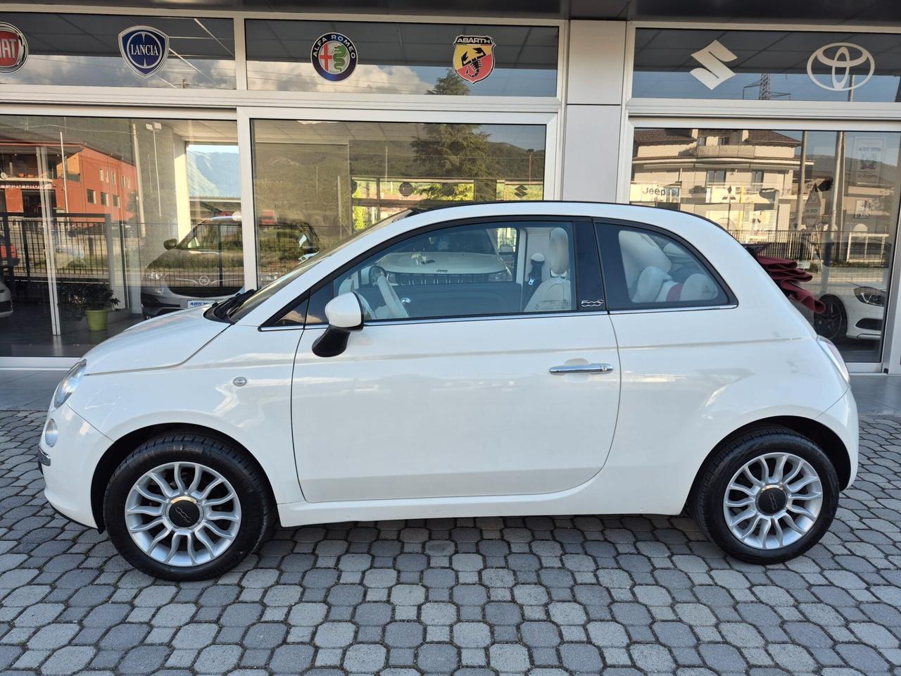 Fiat 500 C 1.2 FIRE *** CABRIOLET *** CAPOTTE ROSSA - CABRIO